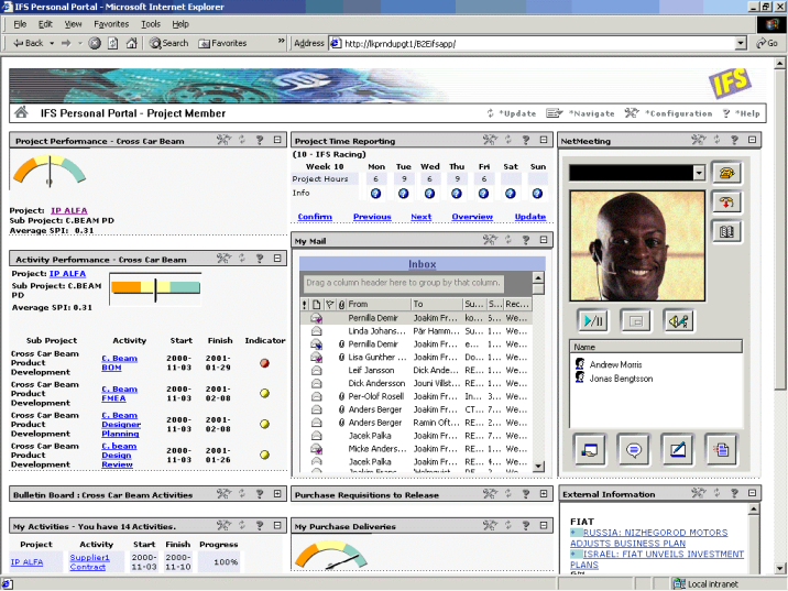 IFS Personal Portal