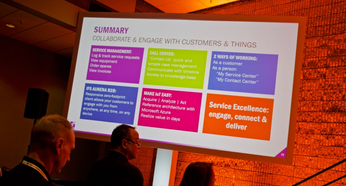 Collaborate and engage across the service lifecycle in IFS Applications 10