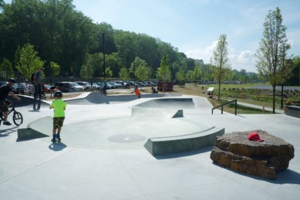 Tony Hawk Foundation park in Vermont