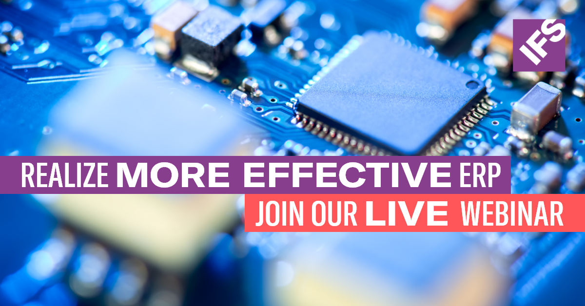 Enterprise Software Webinars - Realize More Effective ERP