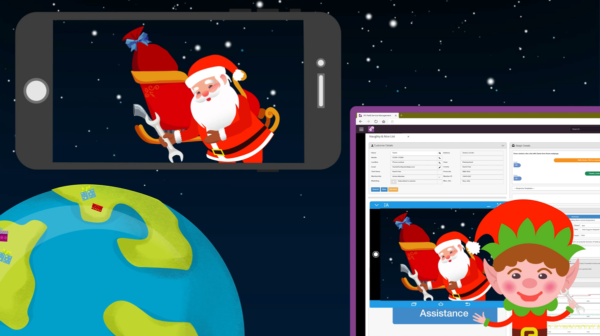IFS Santa Tracker - Service Santa