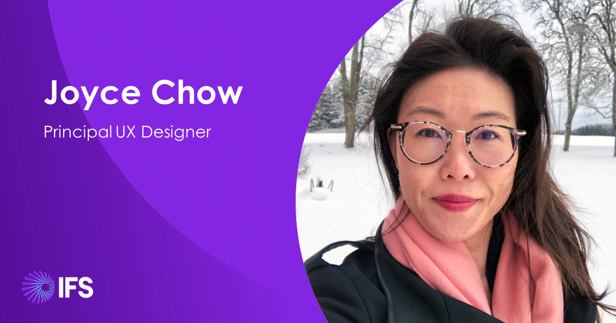 People Behind IFS Cloud - Joyce Chow - Social