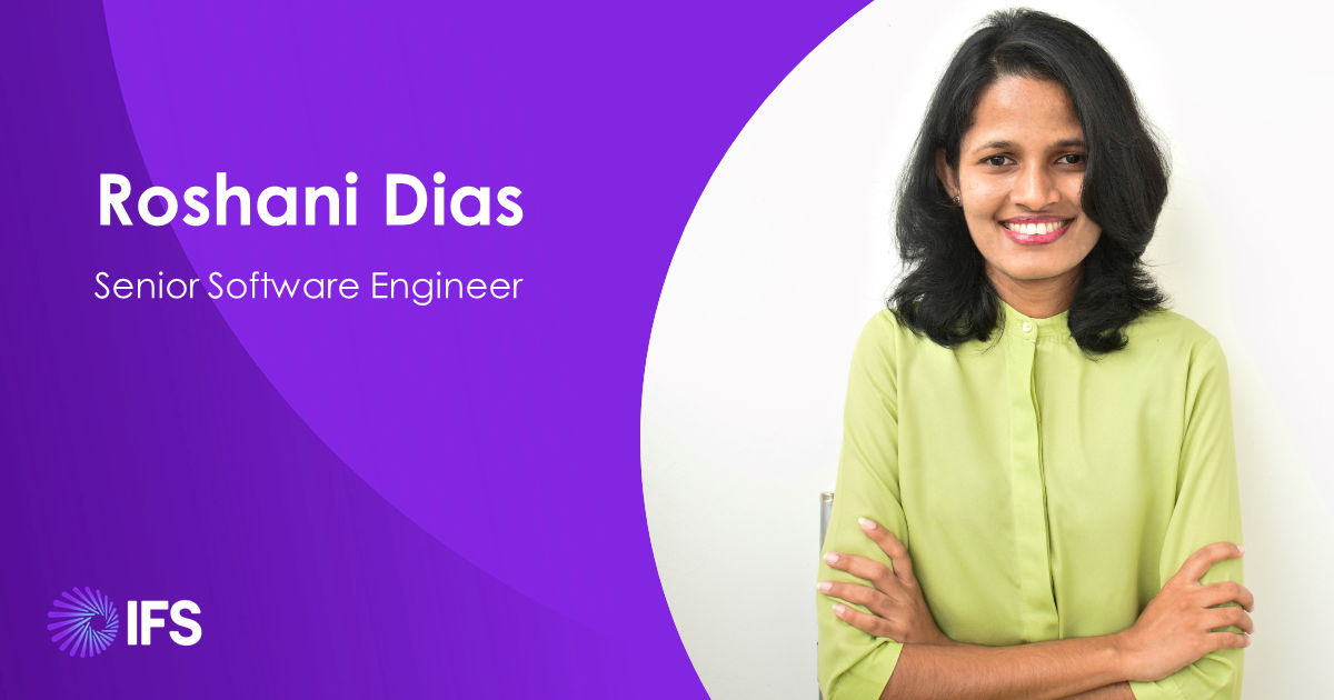 People Behind IFS Cloud - Roshani Dias