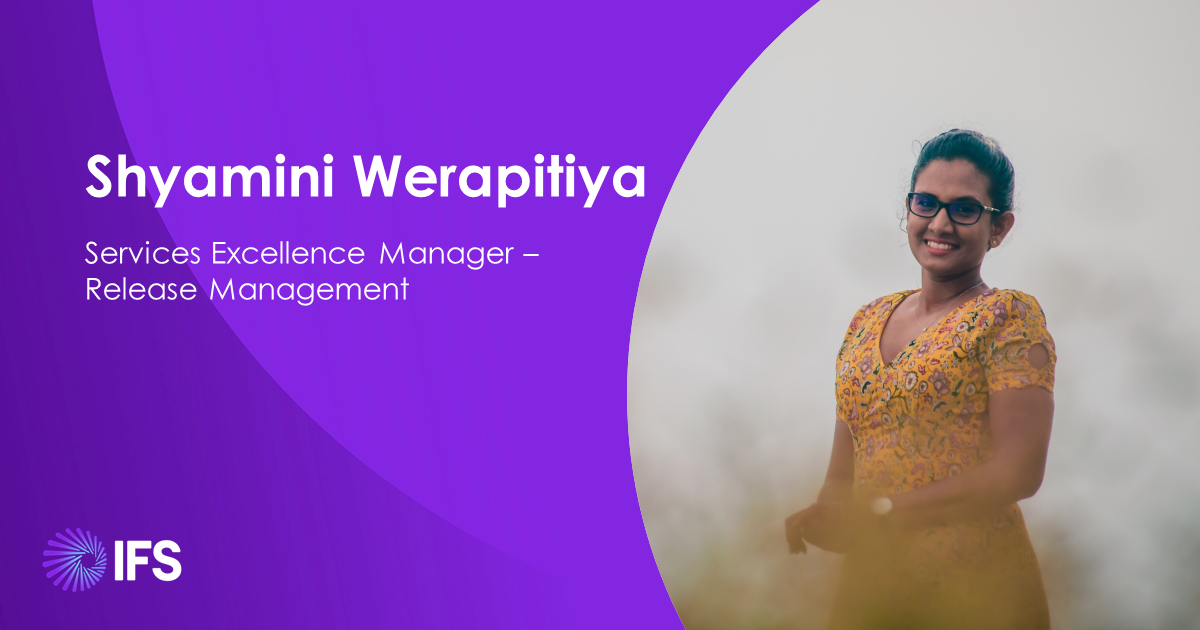 People Behind IFS Cloud - Shyamini
